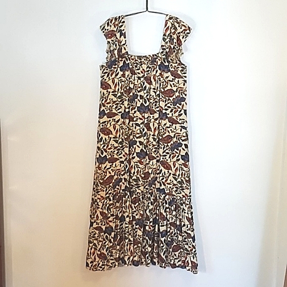 House of Harlow 1960 Sister Print Boho Maxi Dress Size XS - Picture 4 of 12